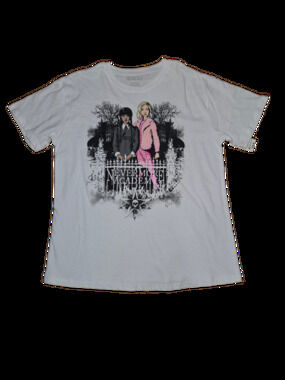 White Academy Front Short Sleeve Tee Size S (4-6)